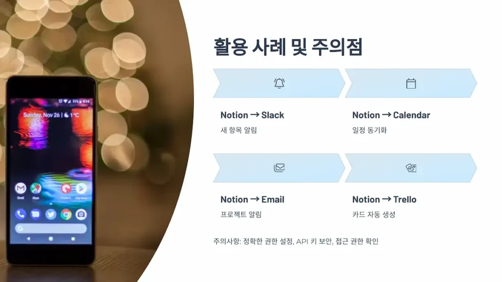 활용 사례 및 주의점
